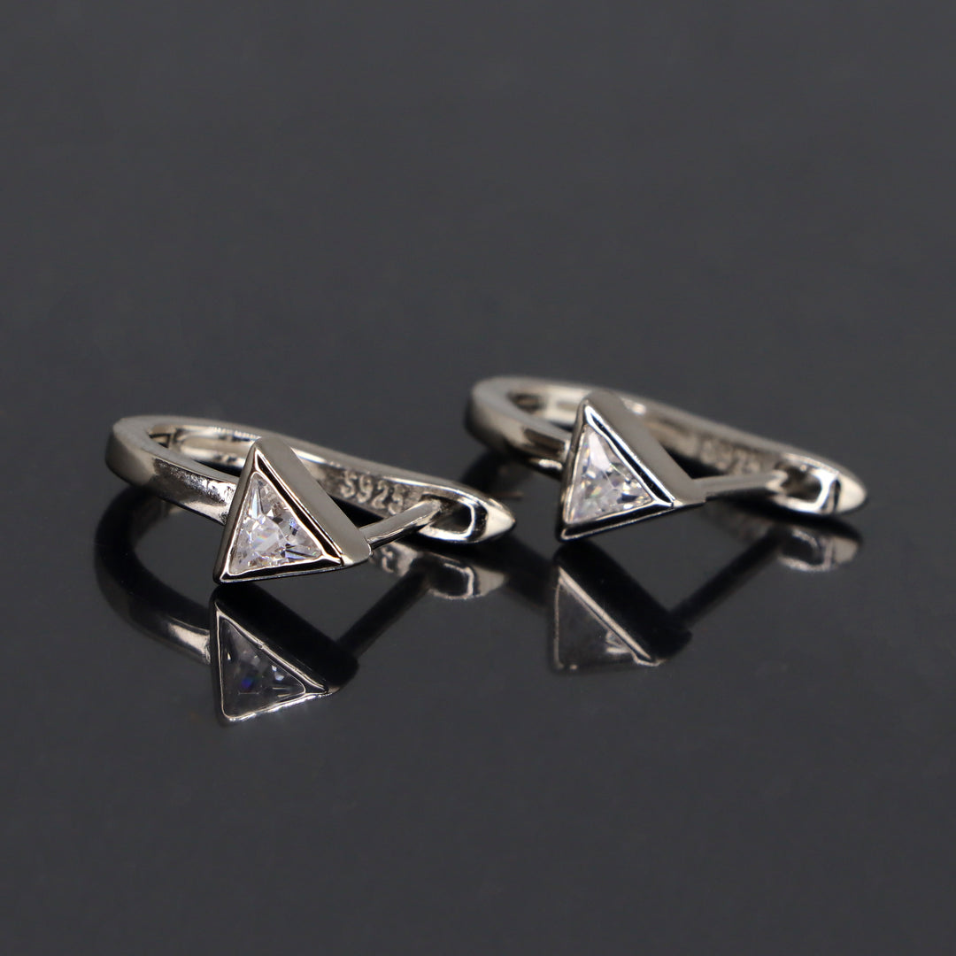Cute 925 Sterling Silver Women Earrings