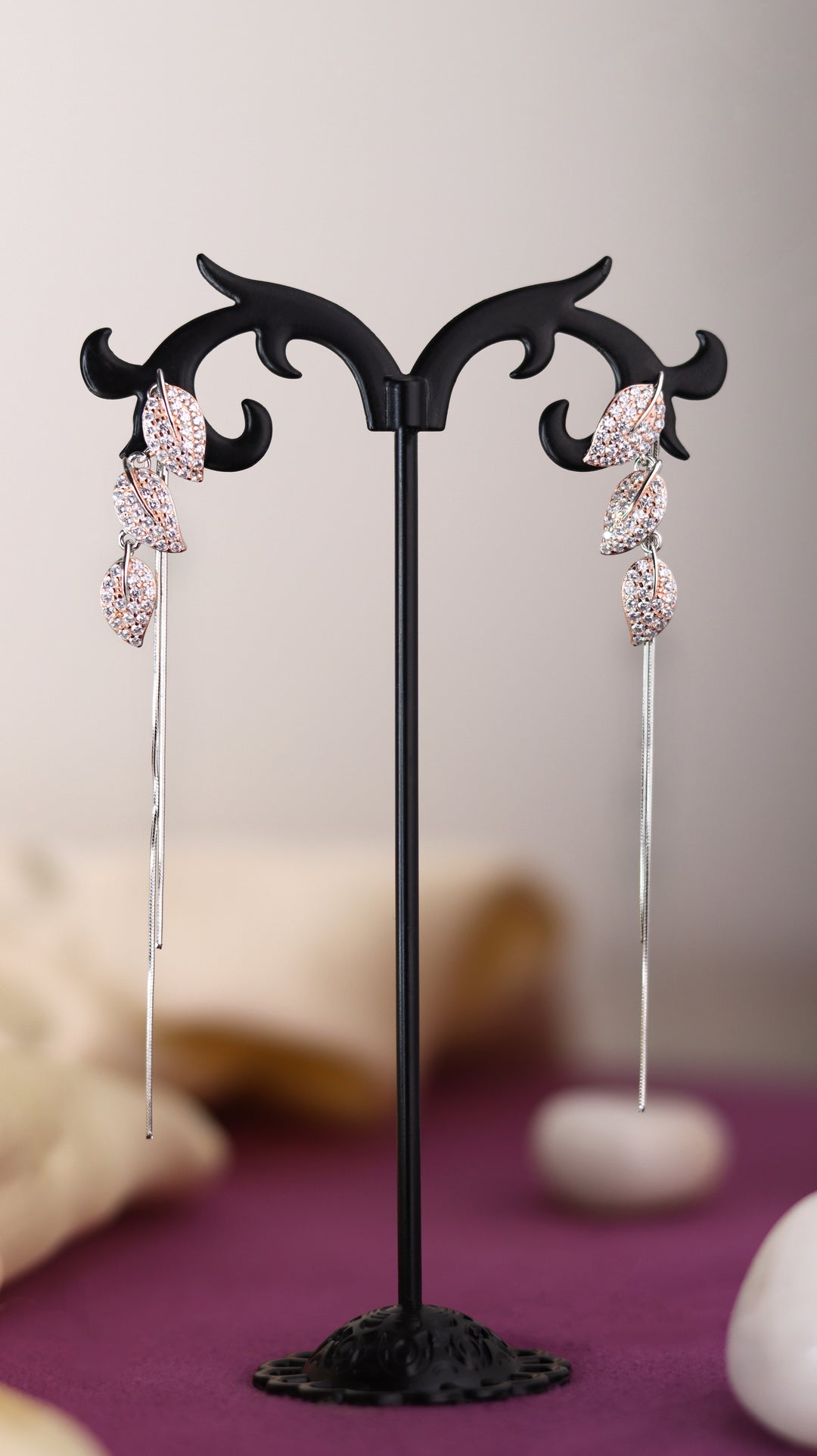 Dazzling Shimmer 925 Sterling Silver Earrings