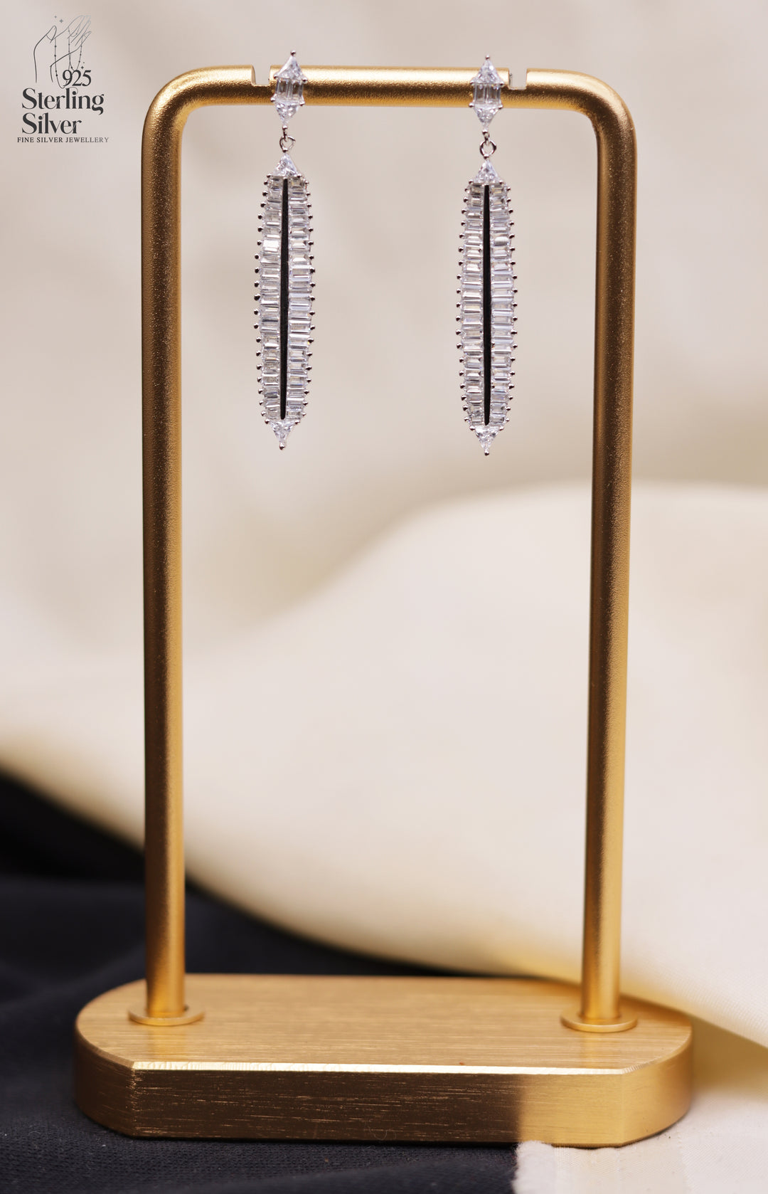 Zegna 925 Sterling Silver Earrings