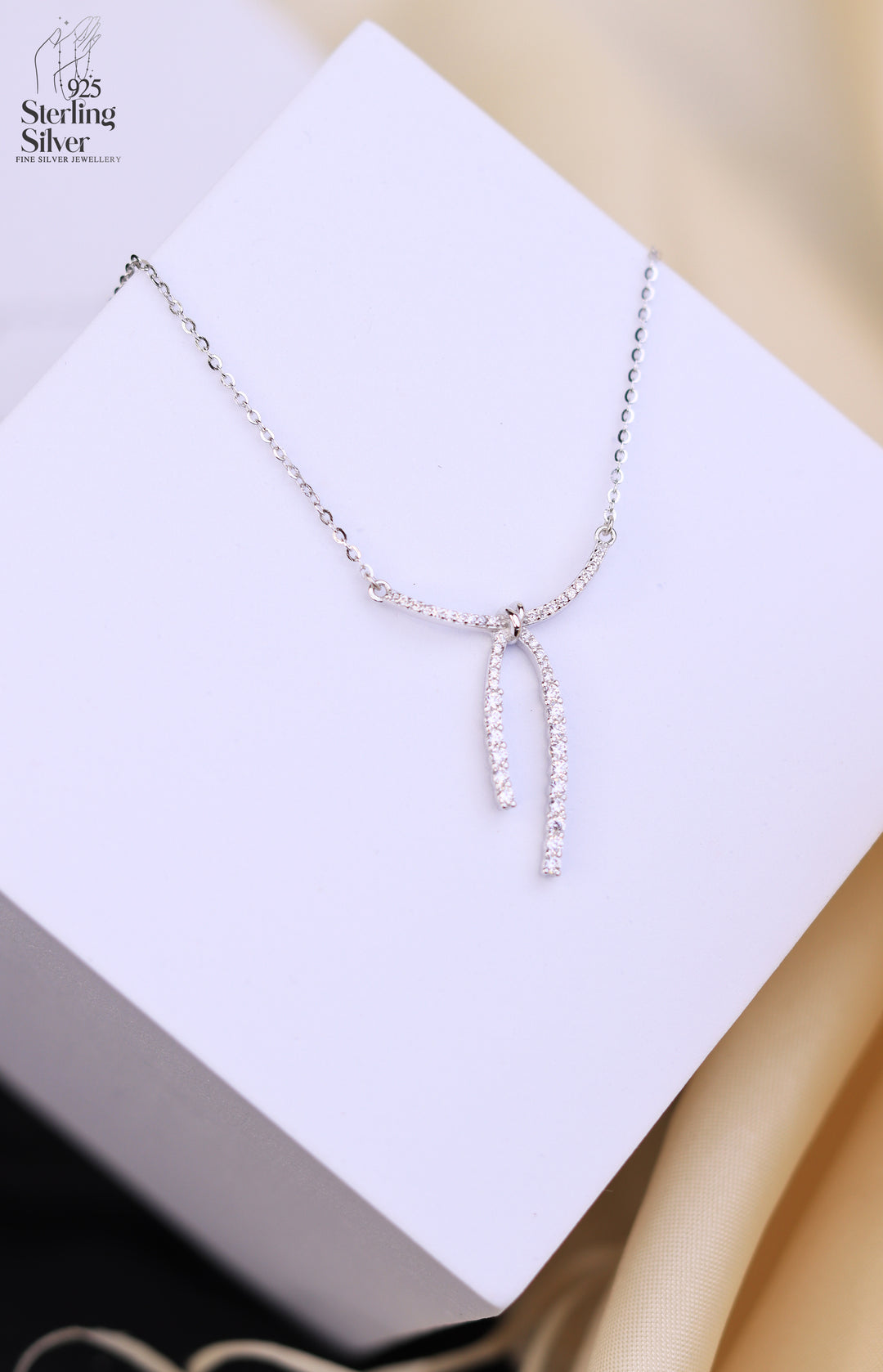 Tangle 925 Sterling Silver Chain Pendant