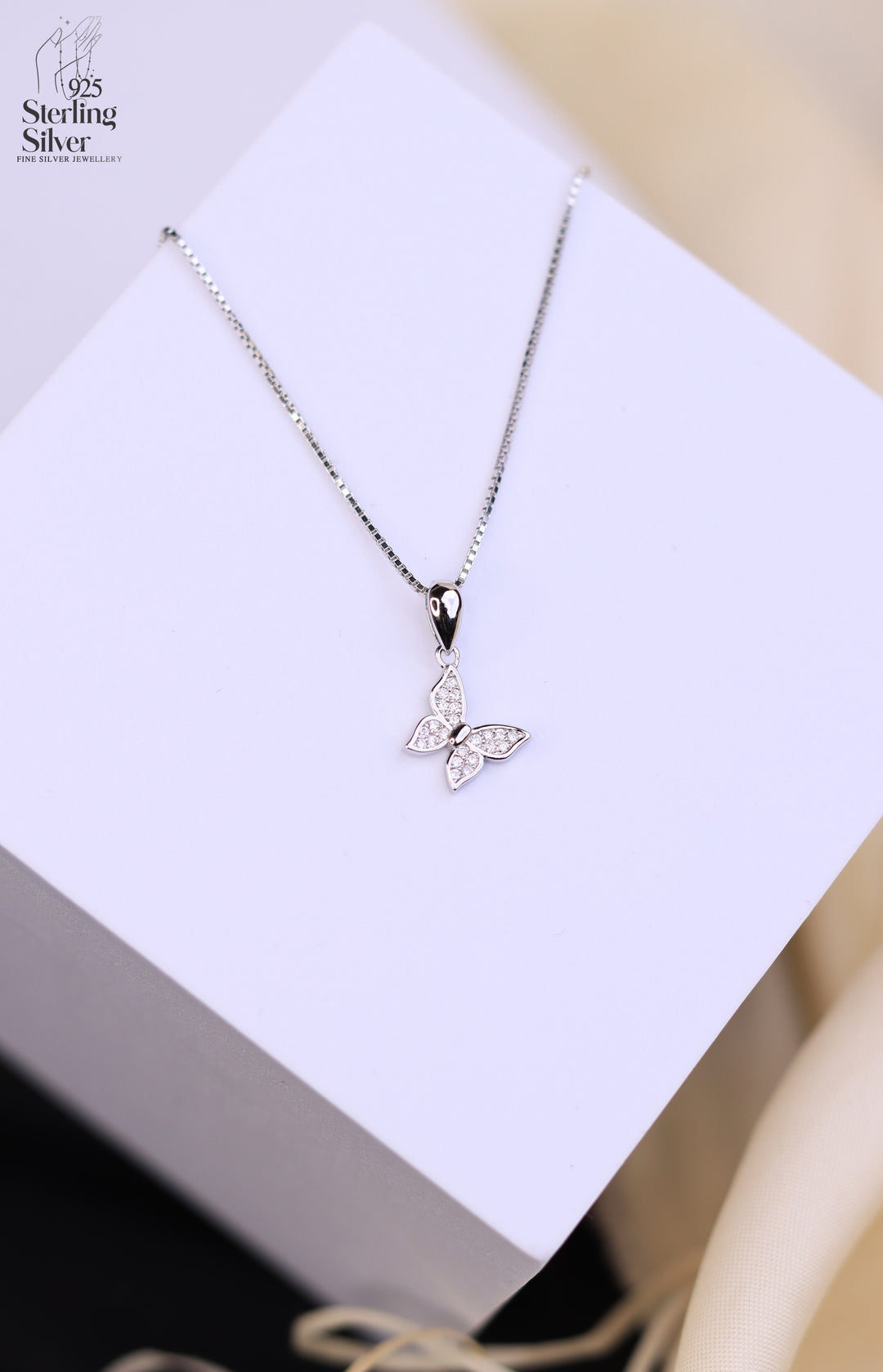 Whimsy 925 Sterling Silver Chain Pendant