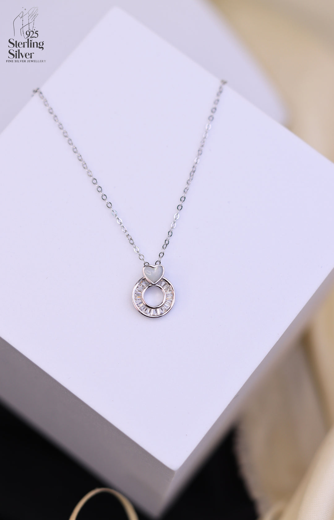 Cute 925 Sterling Silver Chain Pendant