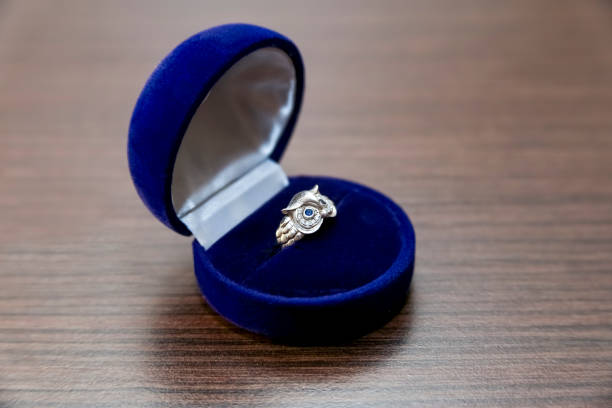 Men's owl rings