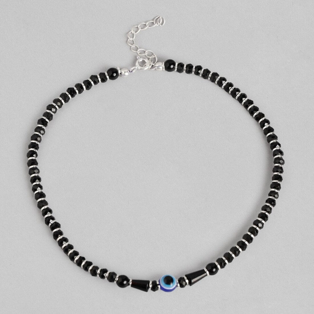 Evil Eye 925 Sterling Silver Nazariya Anklet