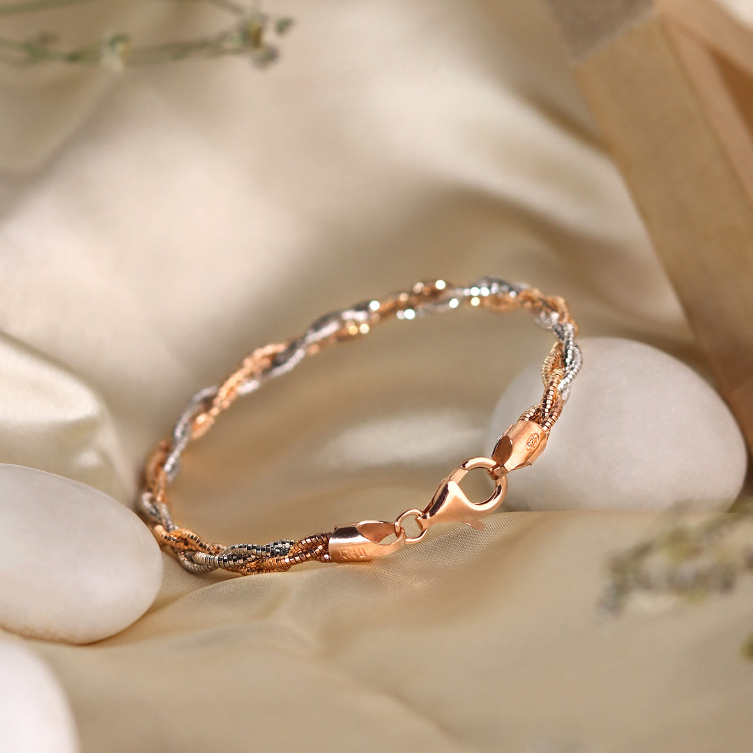 Entangled 925 Sterling Silver Bracelet