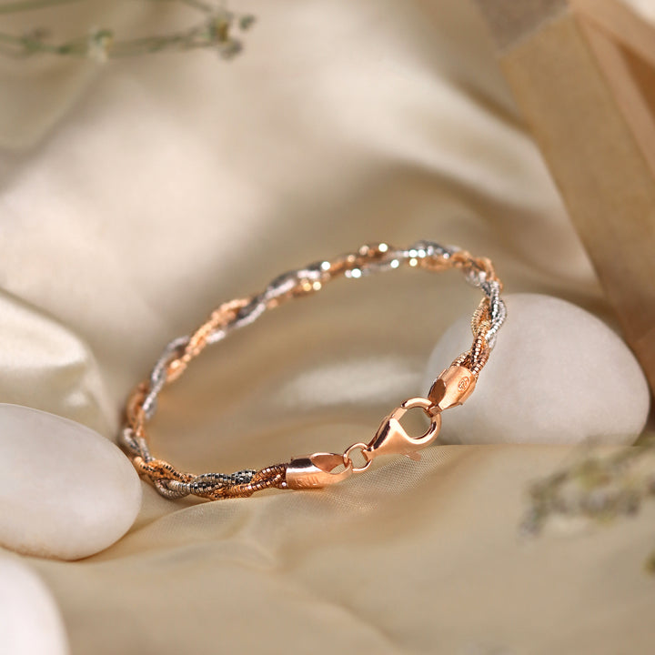 Entangled 925 Sterling Silver Bracelet
