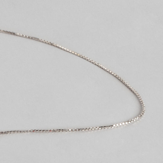Silver Box 925 Sterling Silver Chain