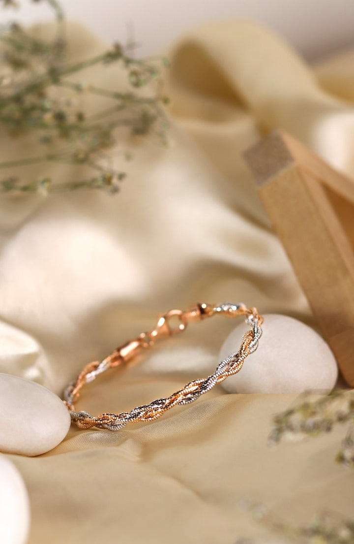 Entangled 925 Sterling Silver Bracelet