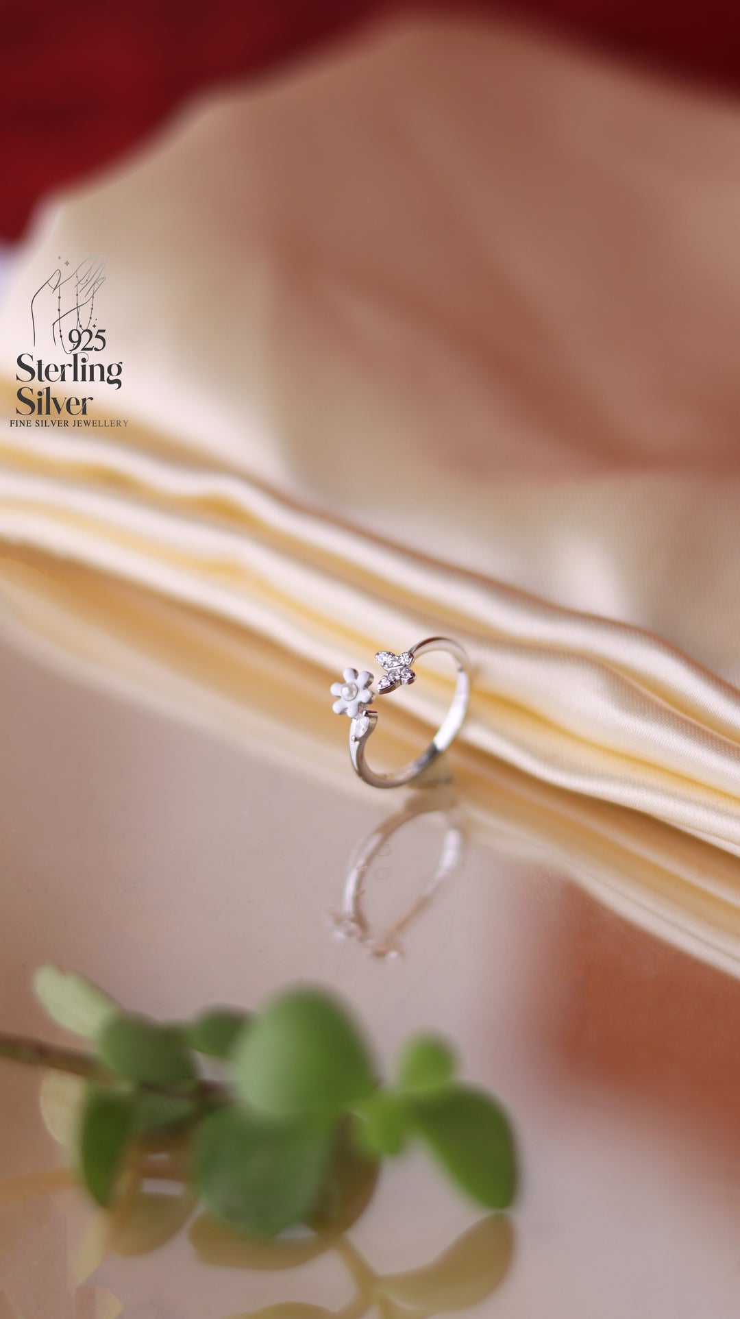 Blooming 925 Sterling Silver Women Ring