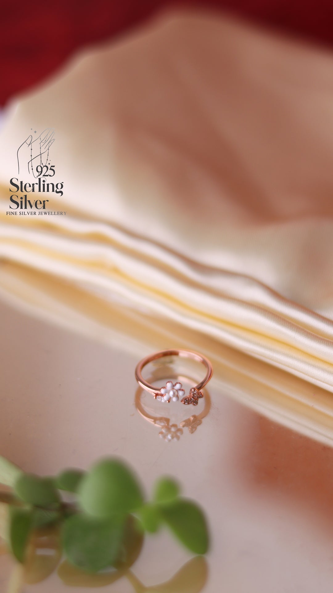 Blooming 925 Sterling Silver Women Ring
