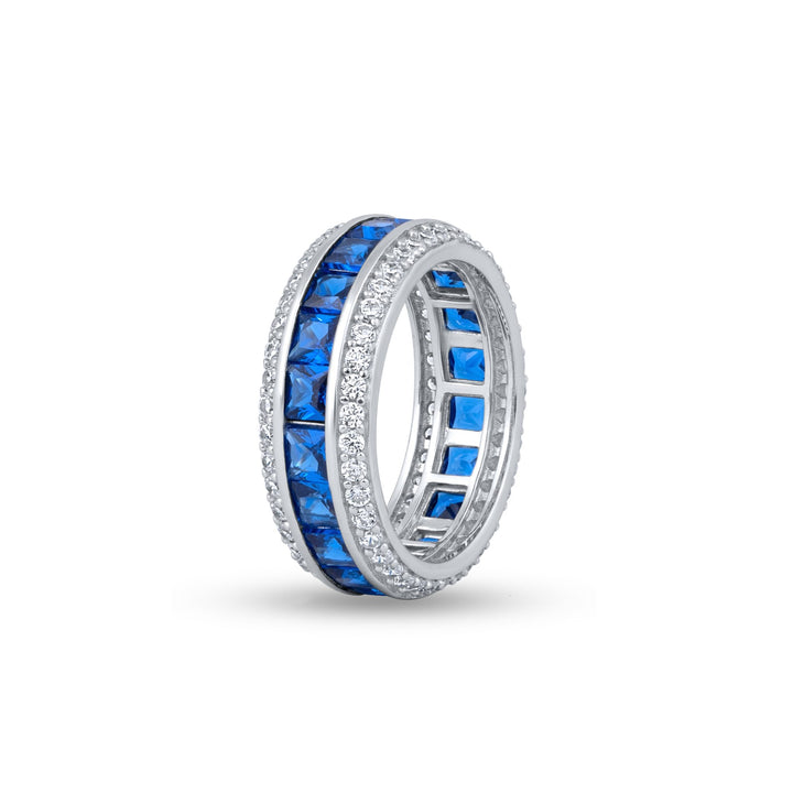 Indigo 925 Sterling Silver Band Ring