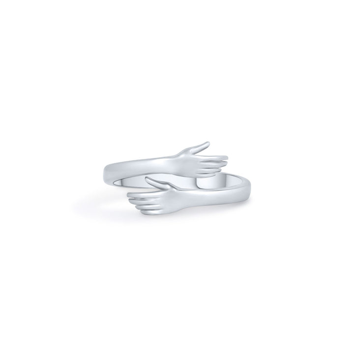 Hug 925 Sterling Silver Ring