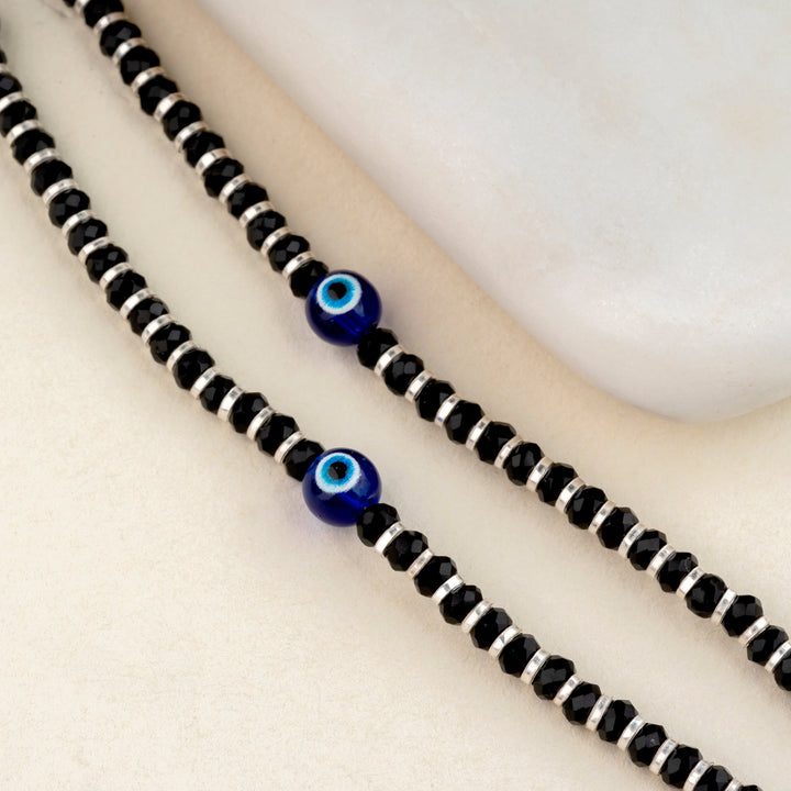 Evil Eye Beads 925 Sterling Silver Nazariya for Kids