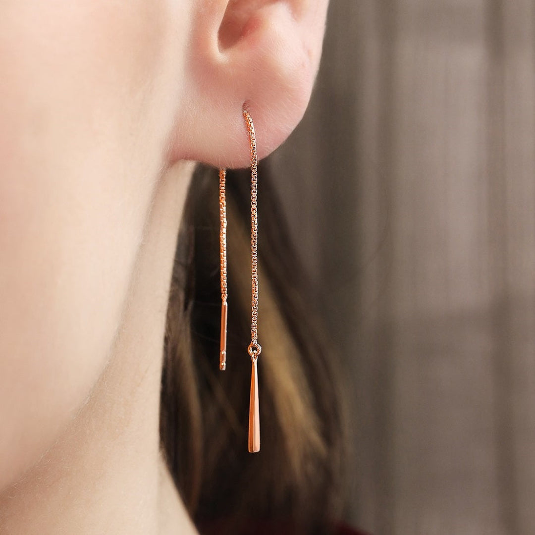 Sui Dhaga 925 Sterling Silver Women Earrings