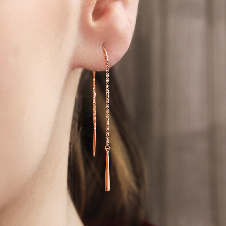 Sui Dhaga 925 Sterling Silver Women Earrings
