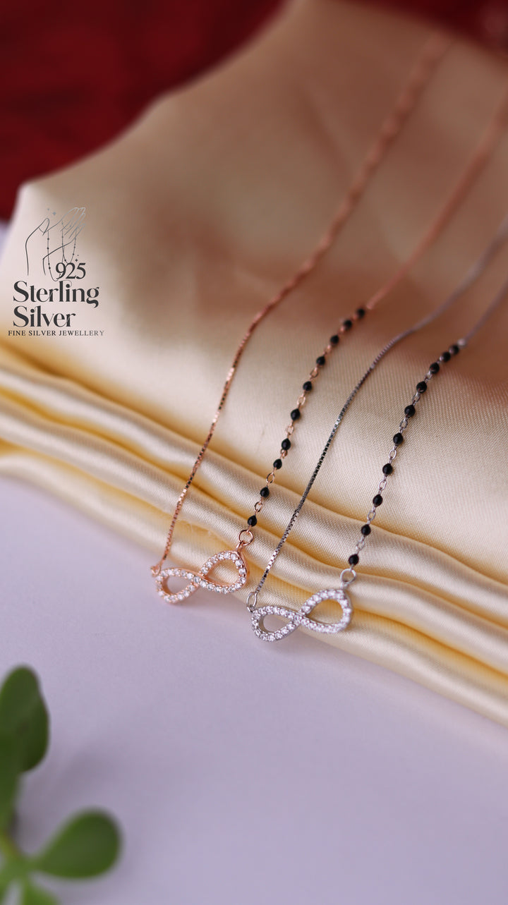 Infinity 925 Sterling Silver Mangalsutra