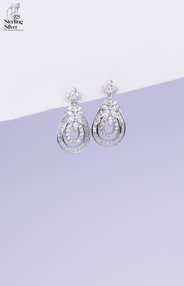 Glamour 925 Sterling Silver Pendant Set