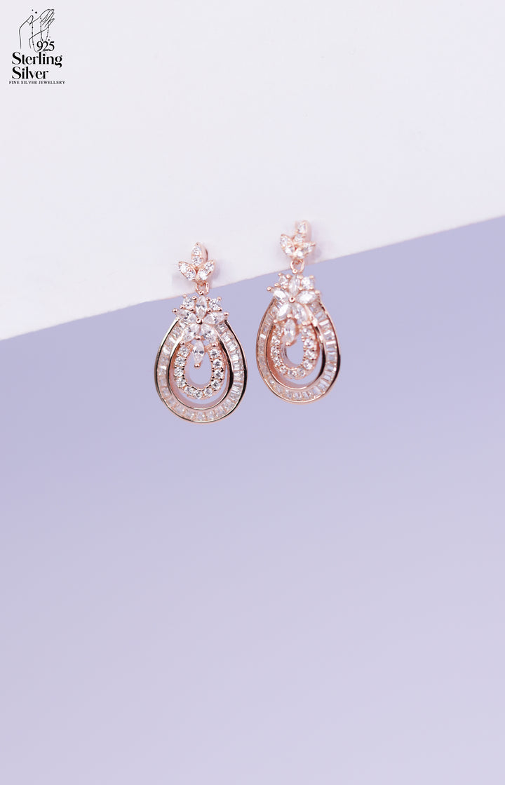 Glamour 925 Sterling Silver Pendant Set