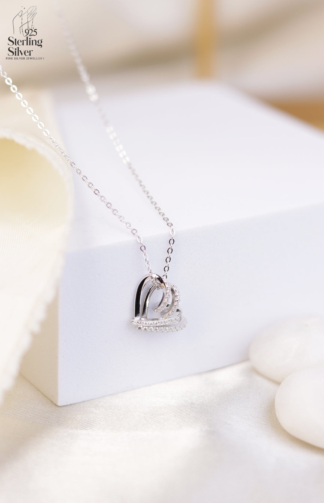 Heart 925 Sterling Silver Chain Pendant