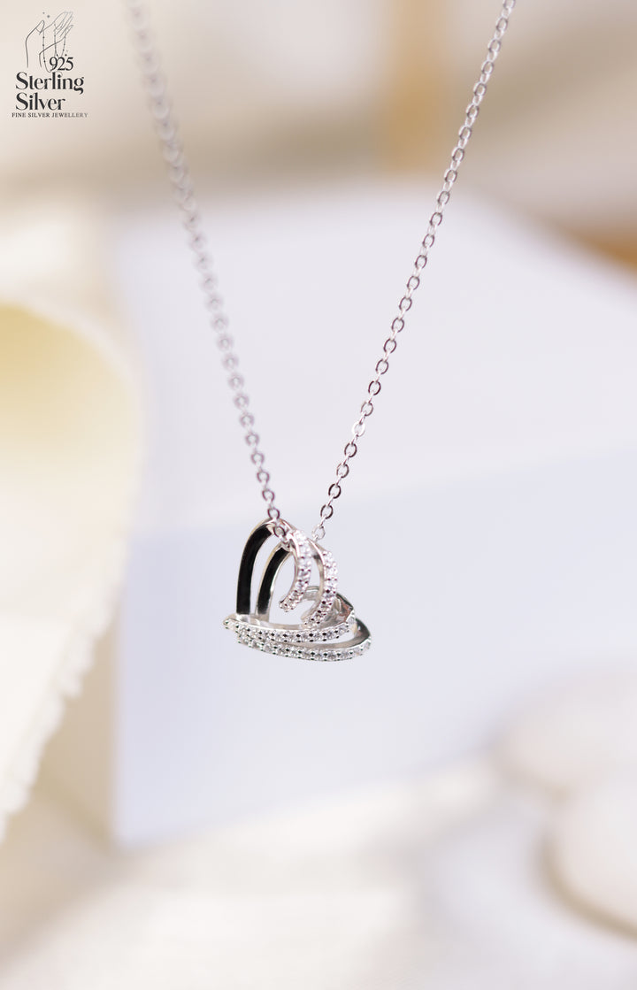 Heart 925 Sterling Silver Chain Pendant