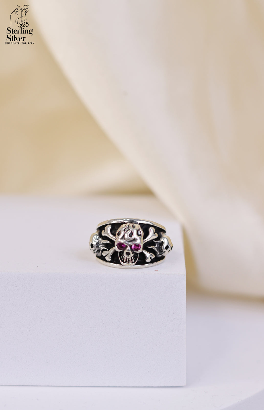 Devilish Men 925 Sterling Silver Ring