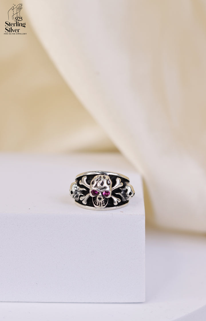 Devilish Men 925 Sterling Silver Ring
