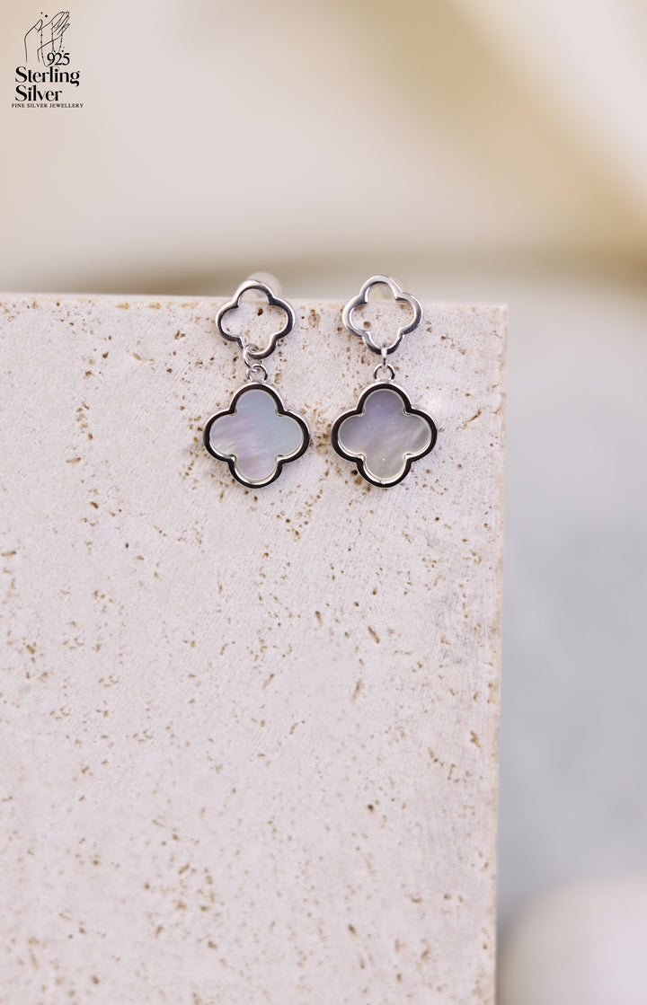Van Cleef 925 Sterling Silver Earrings