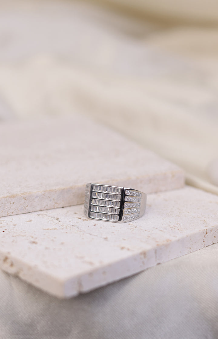 Classy Men 925 Sterling Silver Ring