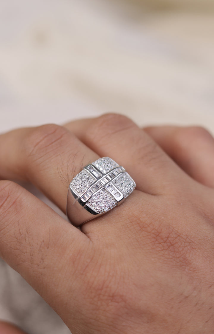 Bold Men 925 Sterling Silver Ring