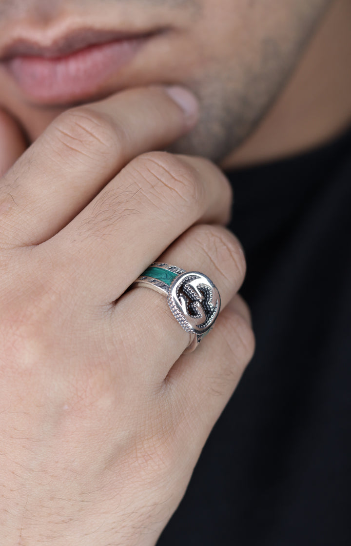Gucci 925 Sterling Silver Men Ring
