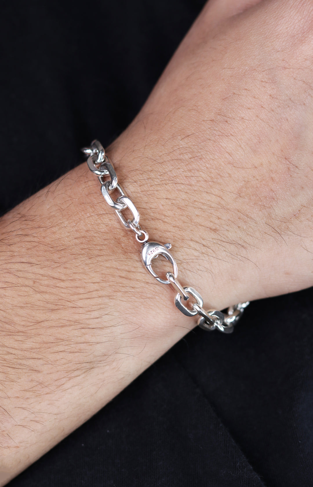 Gucci 925 Sterling Silver Linking Bracelet