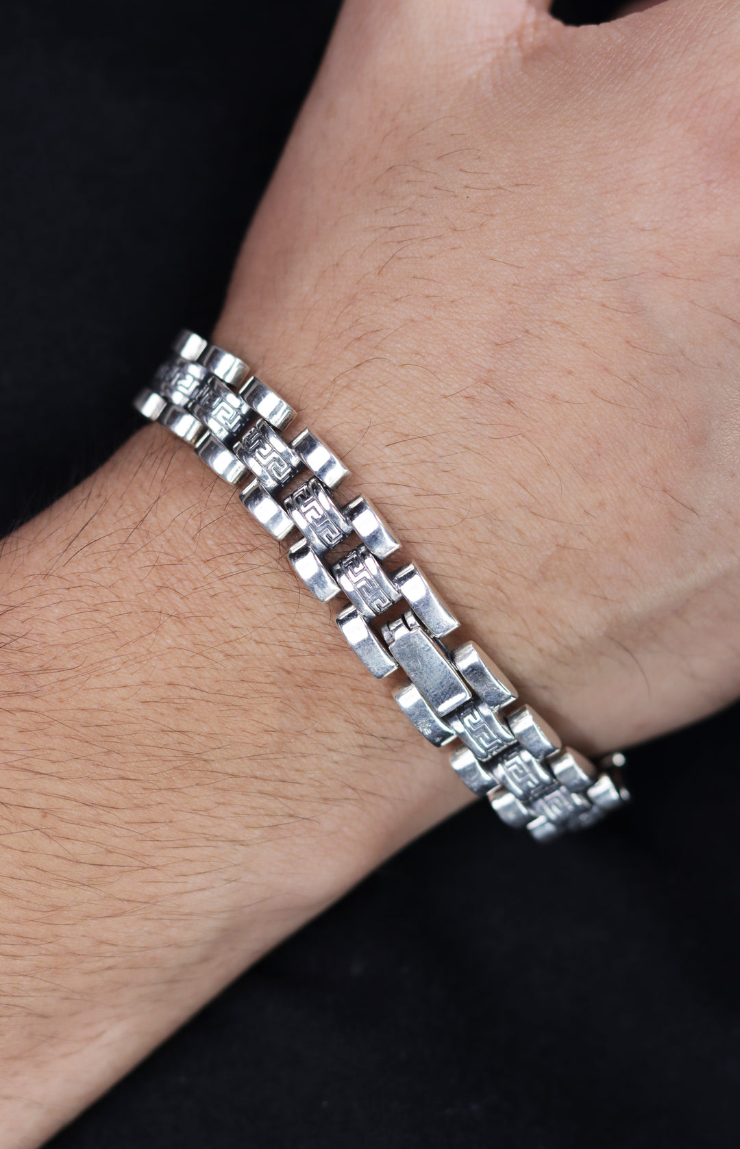 Versace Medusa 925 Sterling Silver Bracelet