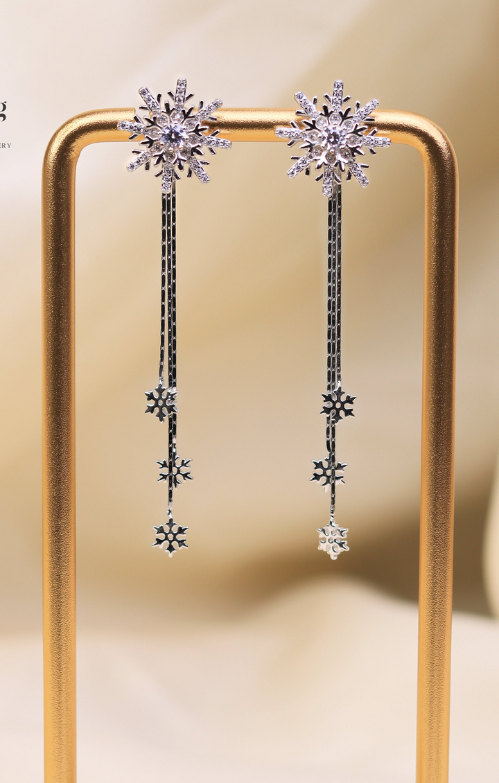 Blooming 925 Sterling Silver Earrings