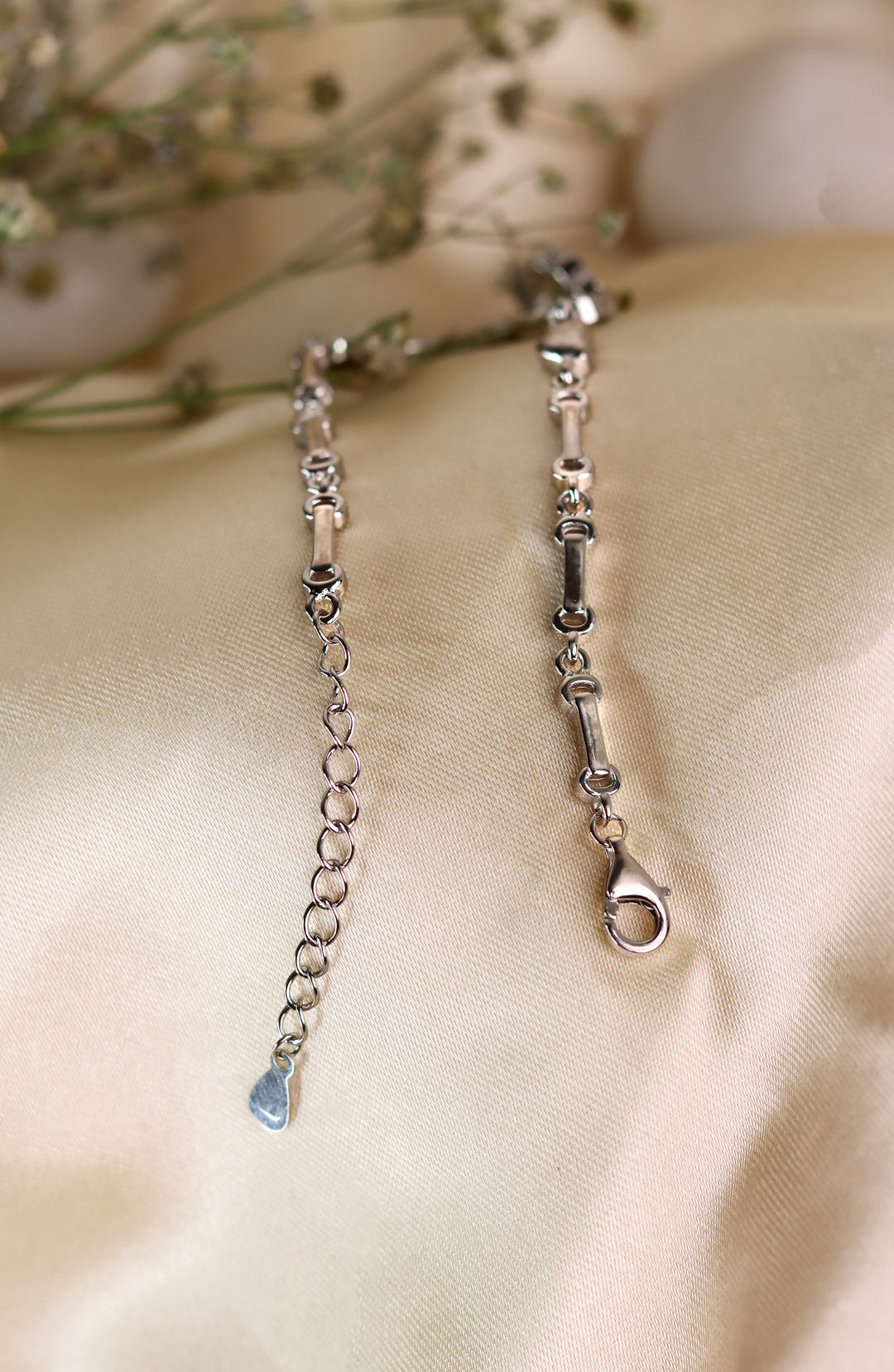 Heart Cz Women 925 Sterling Silver Bracelet