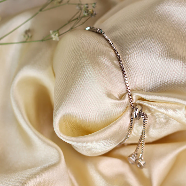 Fluttering Butterflies Adjustable Women 925 Sterling Silver Bracelet