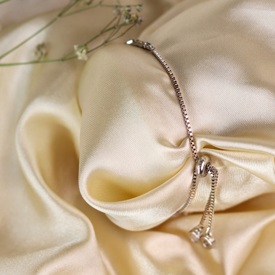 Whimsical Butterflies Adjustable Women 925 Sterling Silver Bracelet