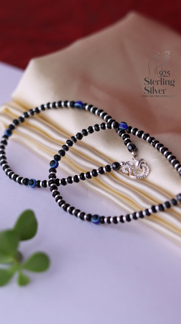 Evil Eye 925 Sterling Silver Nazariya Anklet/Bracelet