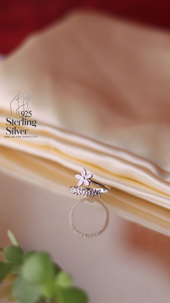 Blossom 925 Sterling Silver Women Ring