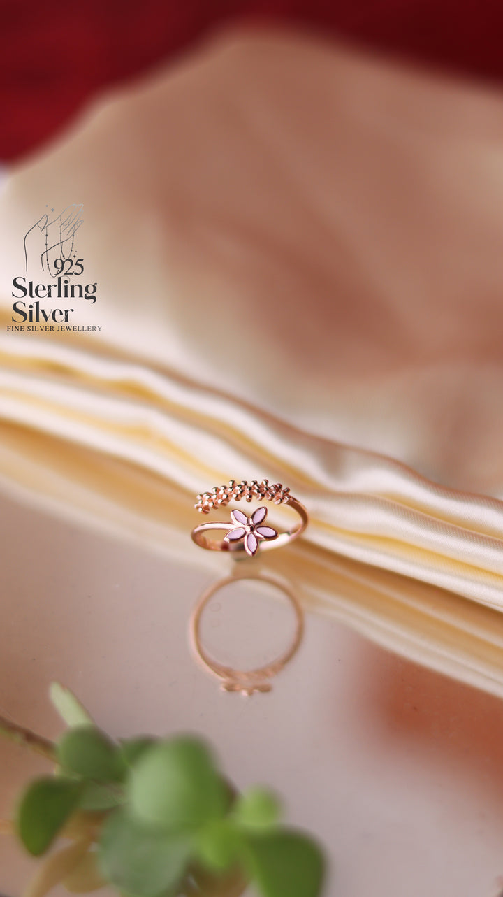 Blossom 925 Sterling Silver Women Ring