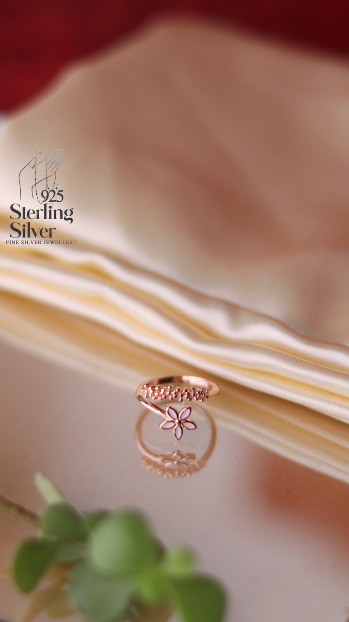 Blossom 925 Sterling Silver Women Ring