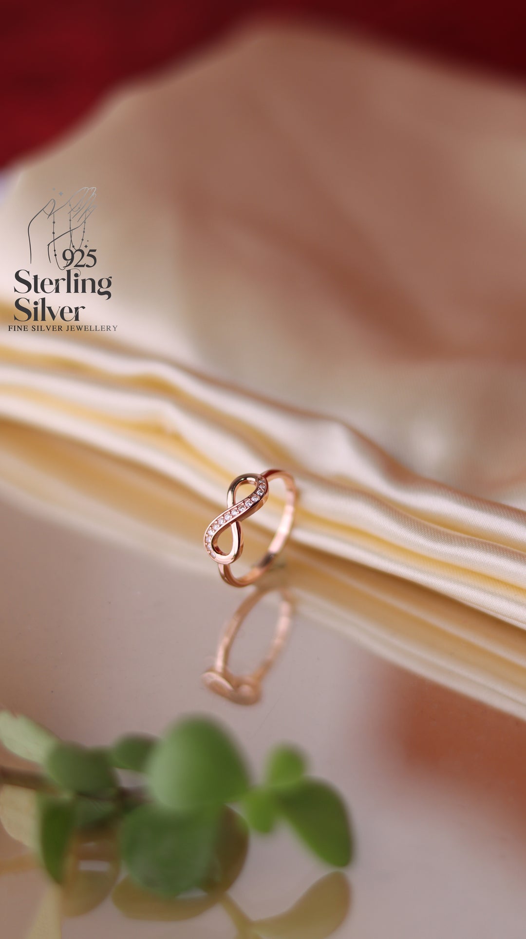 Infinity 925 Sterling Silver Women Ring