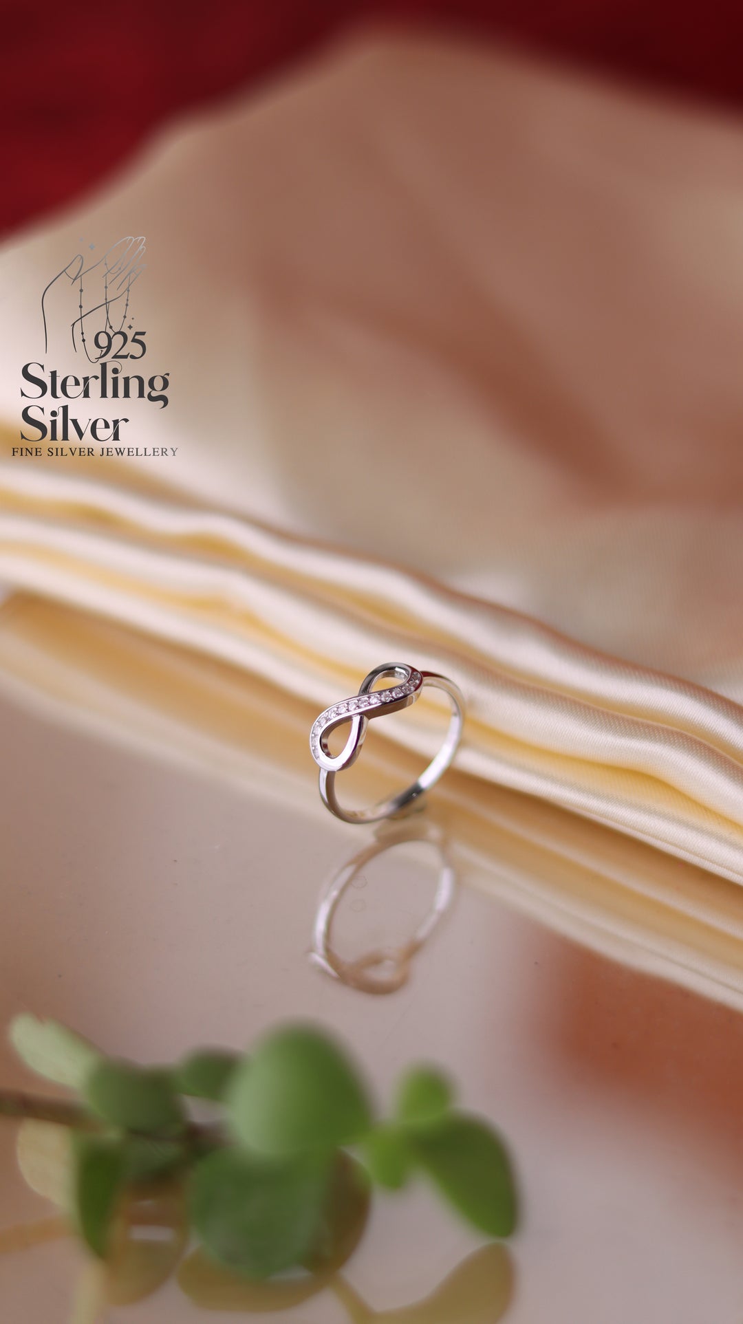 Infinity 925 Sterling Silver Women Ring