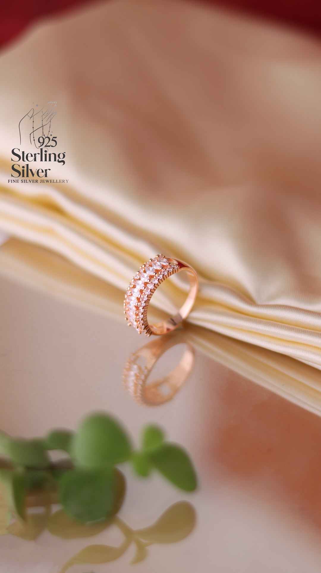Divine 925 Sterling Silver Women Ring