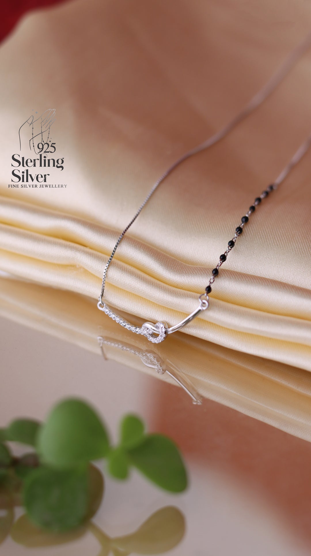 Beautiful 925 Sterling Silver Mangalsutra