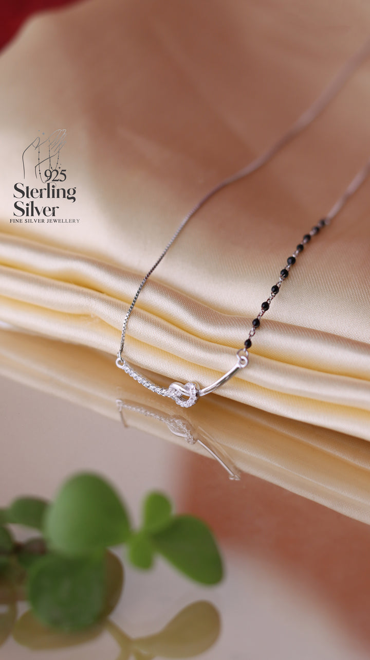 Beautiful 925 Sterling Silver Mangalsutra