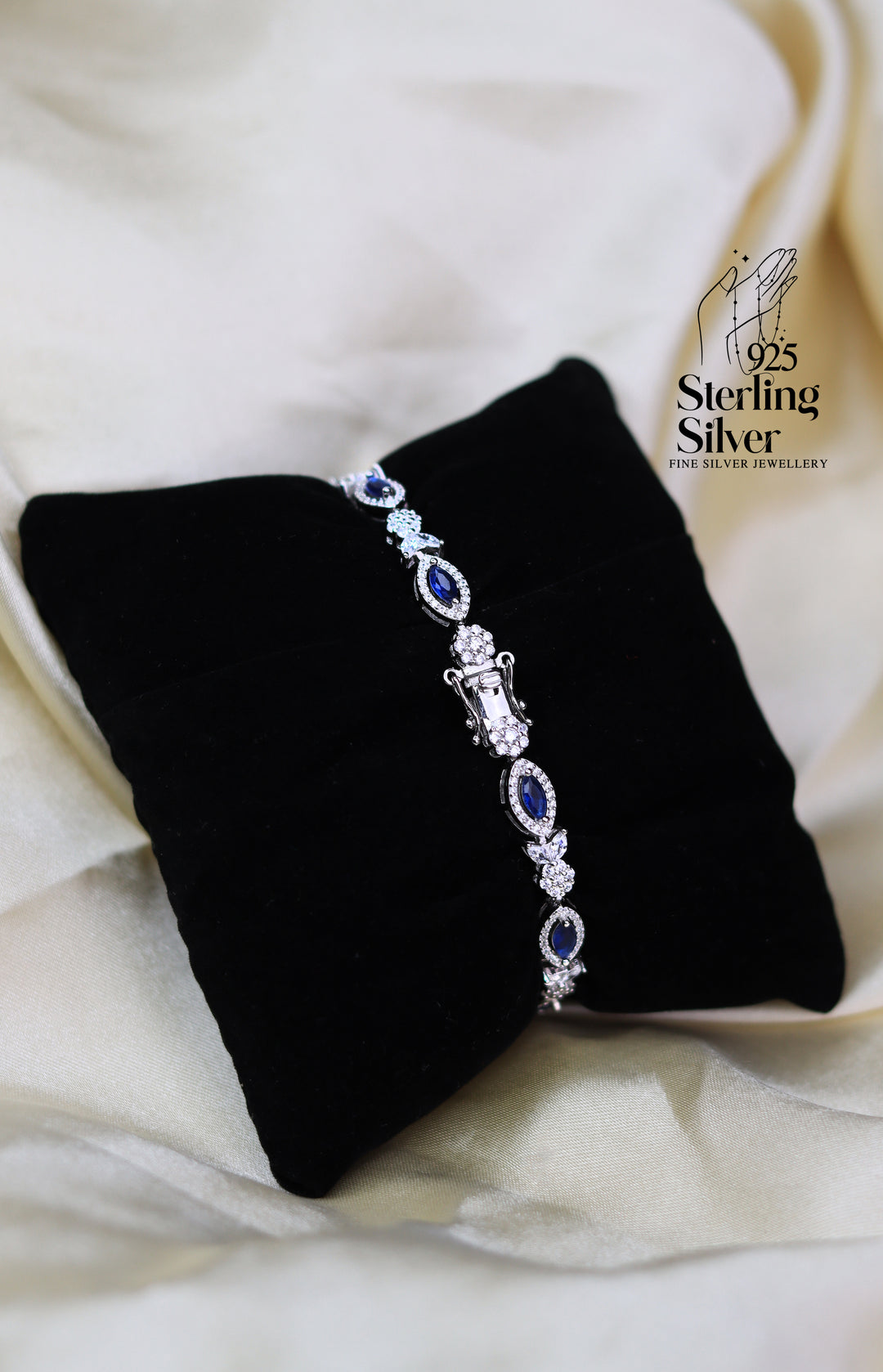 Sleek 925 Sterling Silver Women's Watch