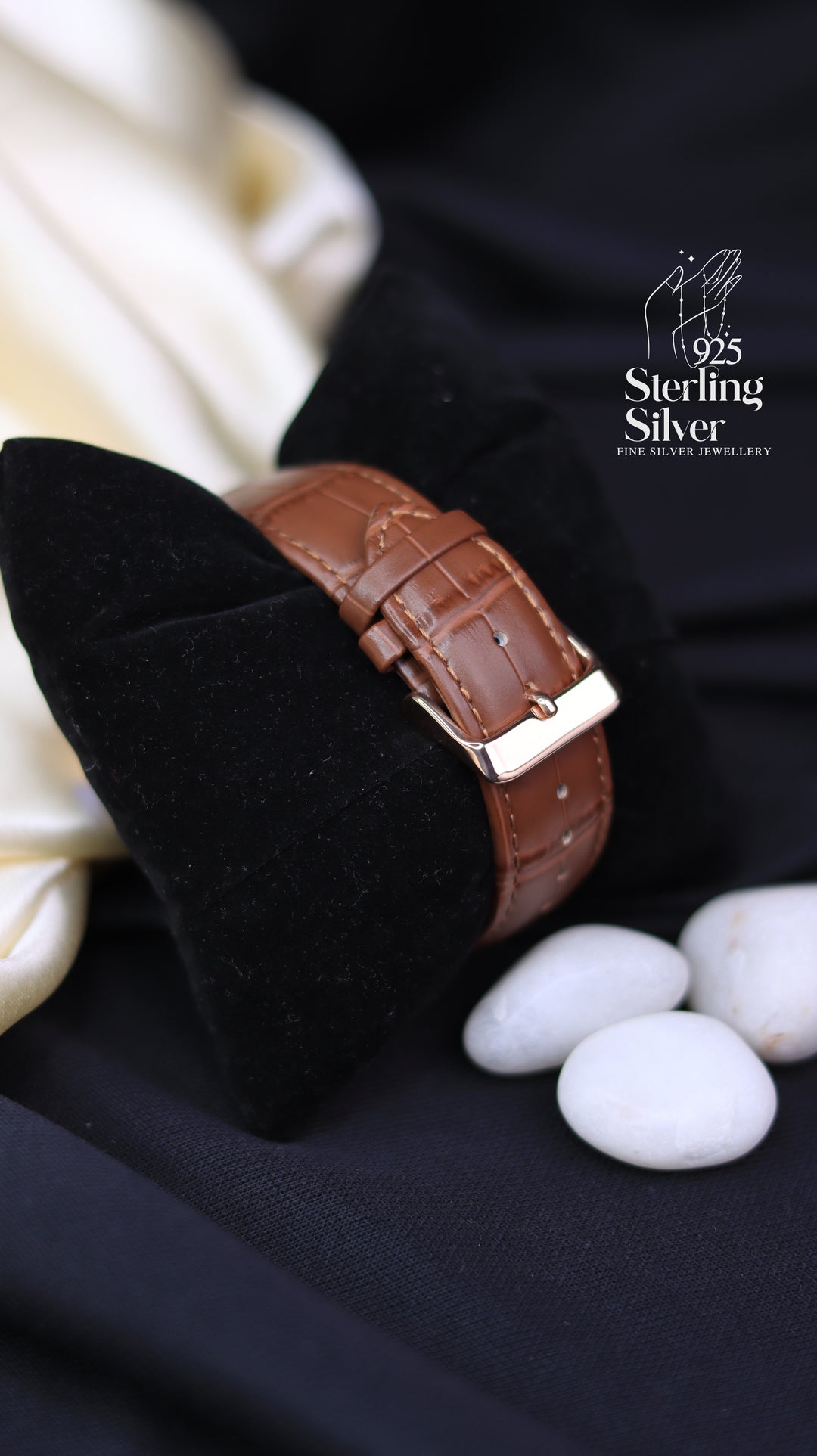 Classy 925 Sterling Silver Automatic Watch