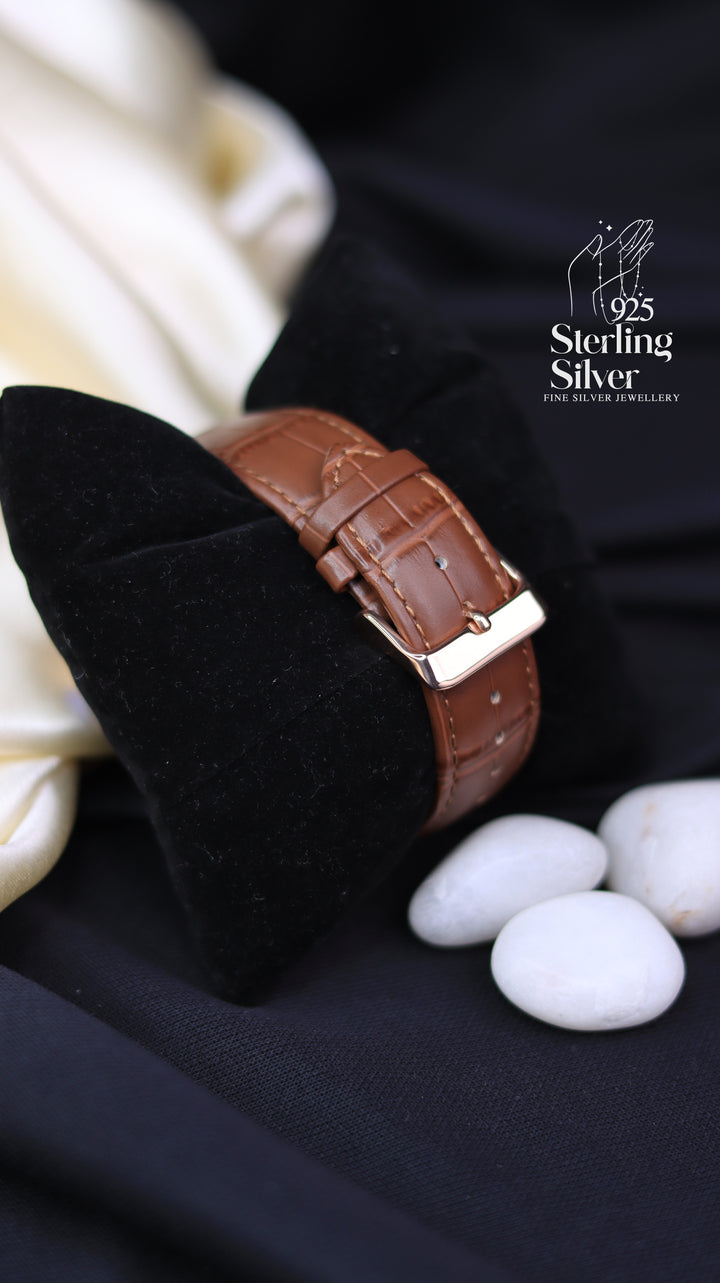 Classy 925 Sterling Silver Automatic Watch
