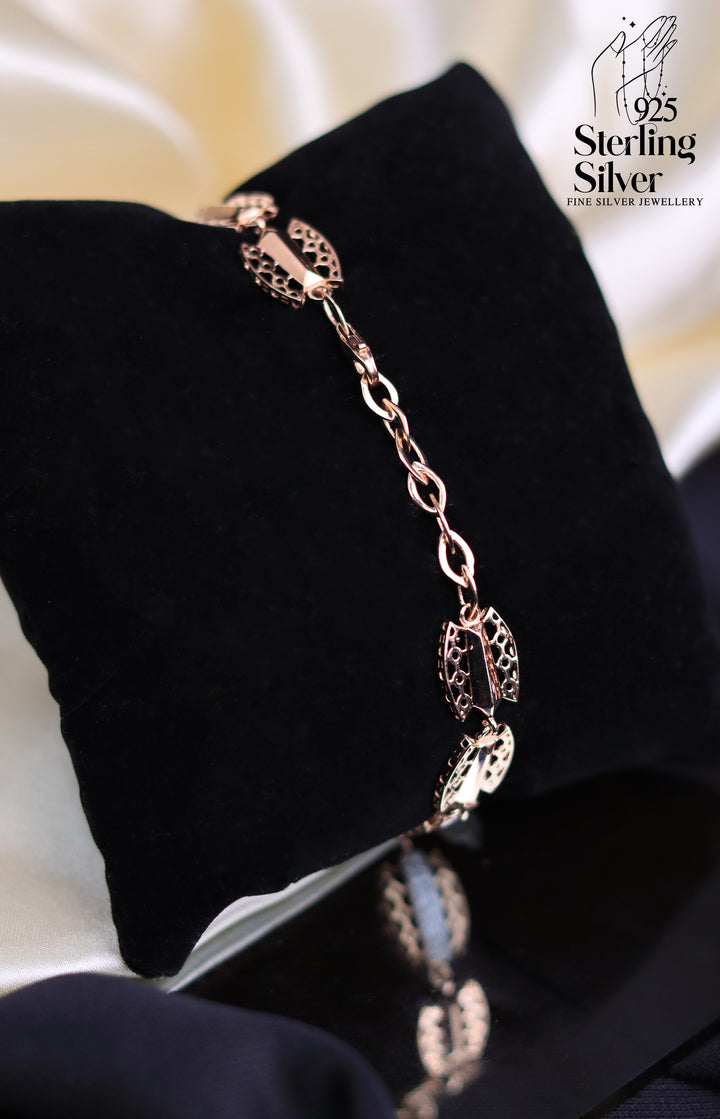 Exquisite 925 Sterling Silver Women's Watch