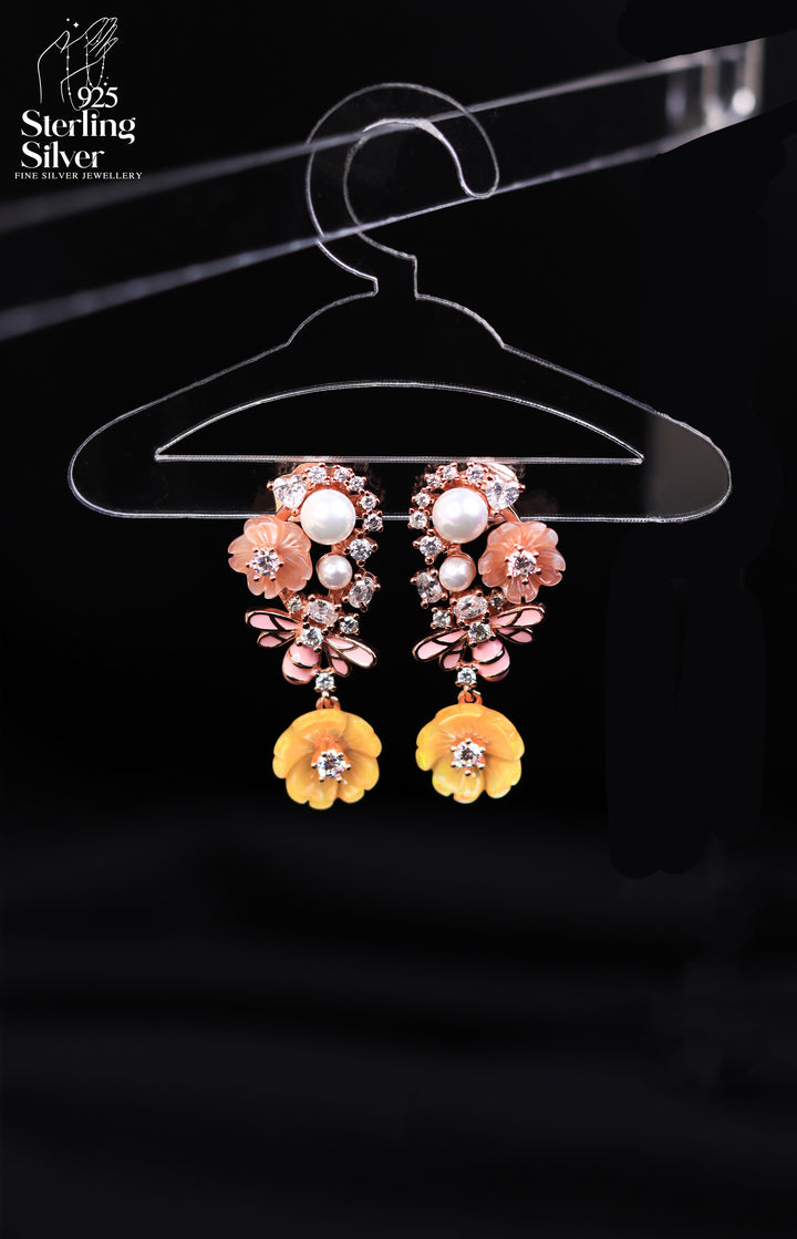 Truly 925 Sterling Silver Pearl Earrings